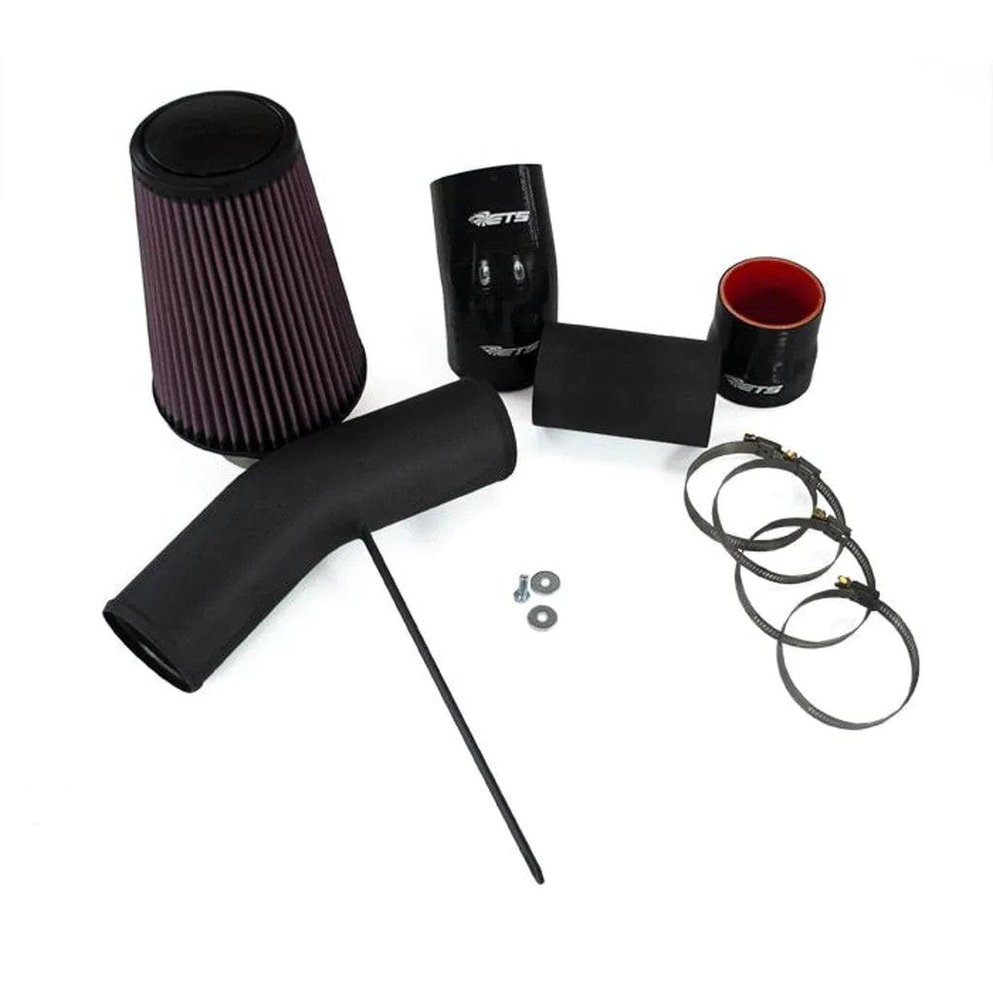 ETS Cold Air Intake Kit Wrinkle Black 2008-2014 Subaru STI | 200-20-INT-001