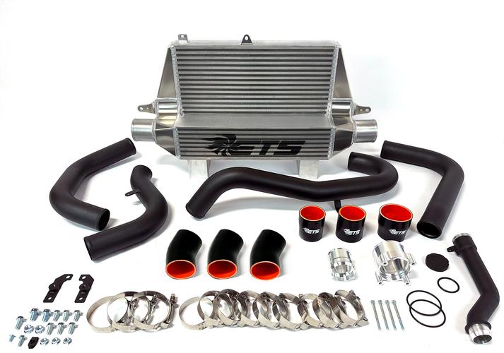ETS Ultimate Front Mount Intercooler Kit 2.5" Piping - Black w/o Logo 2022+ WRX | 200-60-ICK-004
