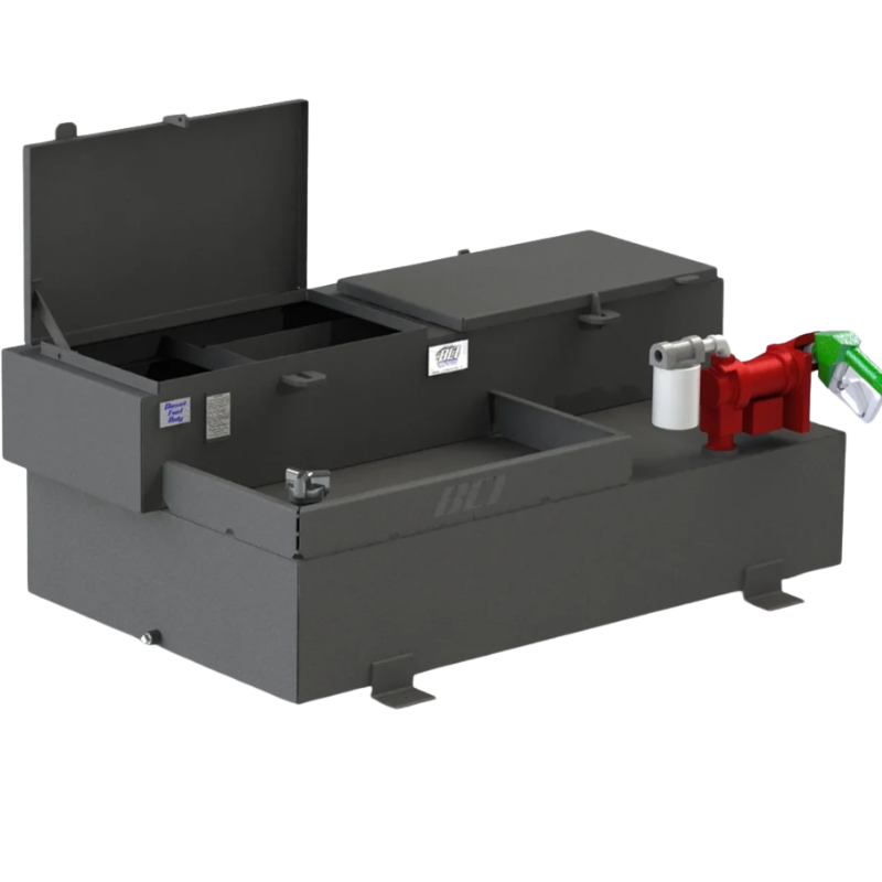 BCI Fabrication 90 Gallon Fuel Transfer Tank Toolbox Combo Model FTB90-10