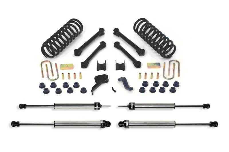 Fabtech 03-08 Dodge 2500/3500 4WD Diesel 4.5in Perf. System w/DL Shocks K3006DL