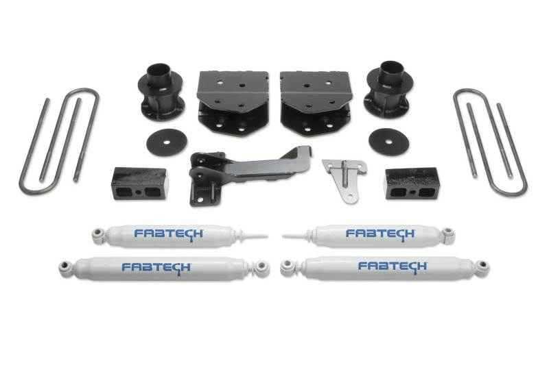Fabtech 05-07 Ford F250/350 4WD 4in Budget System w/Perf. Shocks K2181