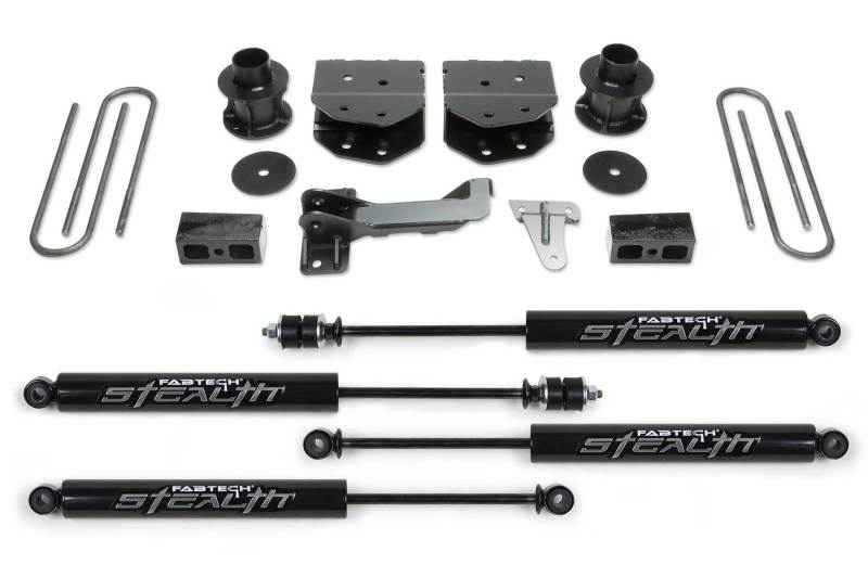 Fabtech 05-07 Ford F250/350 4WD 4in Budget System w/Stealth Shocks K2181M