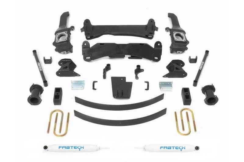 Fabtech 05-14 Toyota Tacoma 4WD/2WD 6 Lug 6in Basic System w/Perf. Shocks K7019