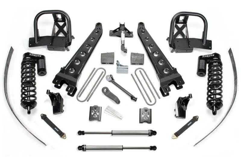 Fabtech 08-10 Ford F250 4WD w/Overload 8in Radius Arm System w/DL 4.0 Coilovers & Rear DL Shocks K20341DL