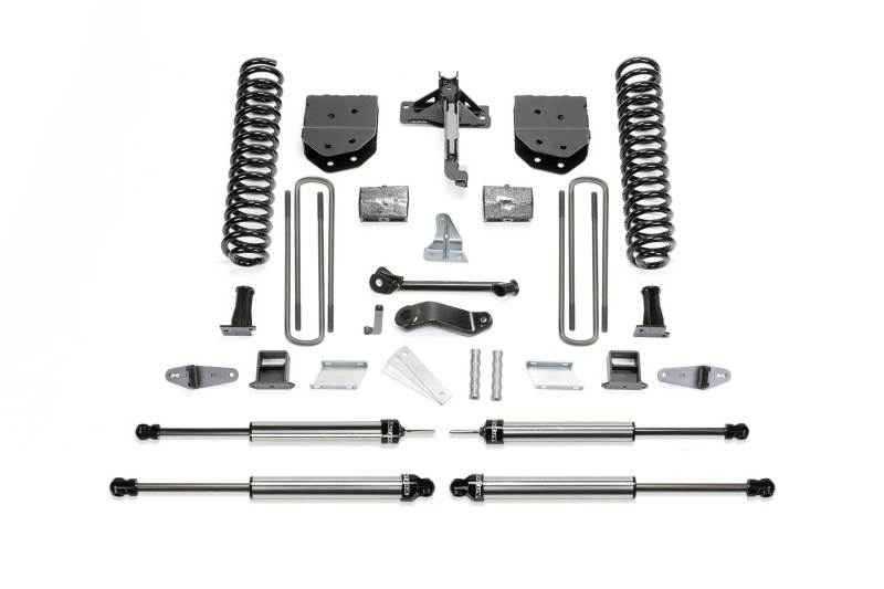 Fabtech 08-10 Ford F450/550 4WD 6in Basic System w/DL Shocks K2050DL