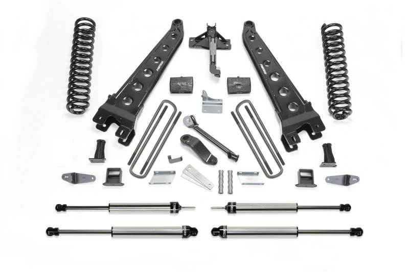 Fabtech 08-10 Ford F450/550 4WD 6in Radius Arm System w/DL Shocks K2052DL