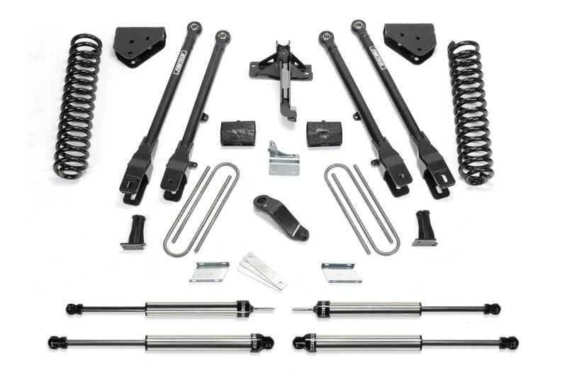 Fabtech 08-15 Ford F250 4WD 6in 4 Link System w/DL Shocks K2120DL