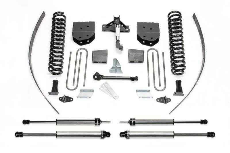 Fabtech 08-15 Ford F250 4WD w/o Overload 8in Basic System w/DL Shocks K2121DL