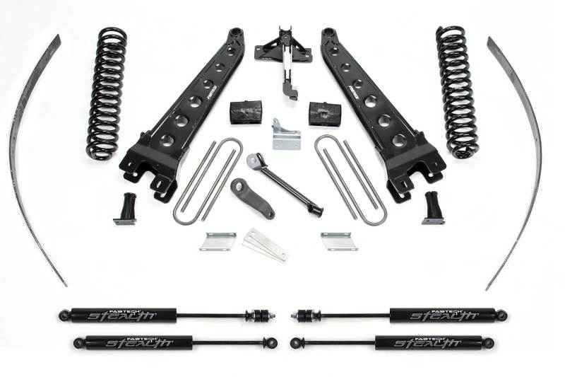 Fabtech 08-16 Ford F250 4WD w/o Overload 8in Radius Arm System w/Stealth Shocks K2123M