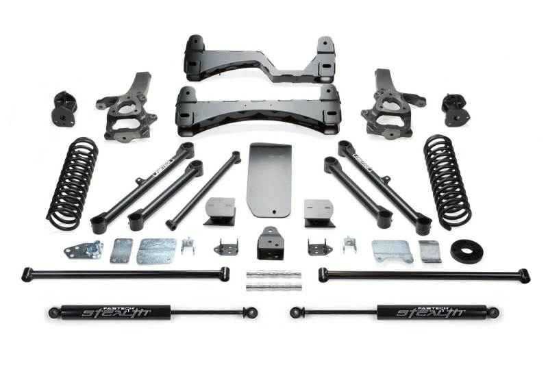 Fabtech 09-11 Ram 1500 4WD 6in Basic System w/Stealth Shocks K3053M