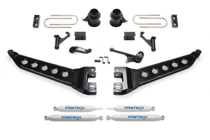 Fabtech 13-18 Ram 3500 4WD w/Factory Radius Arms 5in Radius Arm System w/Perf. Shocks K3070