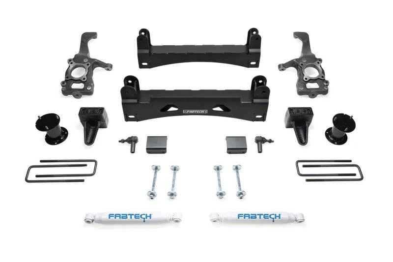 Fabtech 15-18 Ford F150 2WD 6in Basic System w/Perf. Shocks K2247