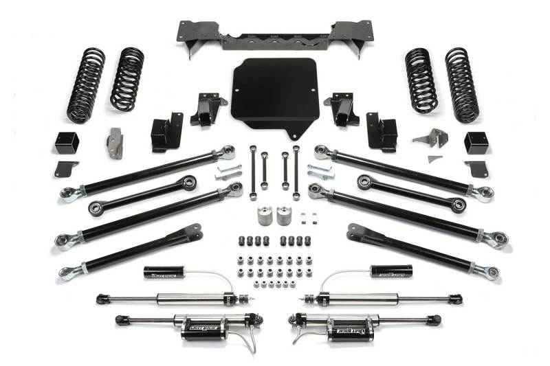 Fabtech 2018 Jeep JL 4WD 4-Door 5in Crawler System w/DL 2.25 Resi Shocks K4145DL