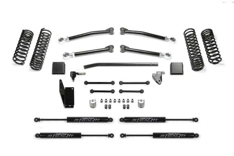 Fabtech 2020 Jeep Gladiator JT 6 Cyl 4WD 5in Trail System w/Stealth Shocks K4175M