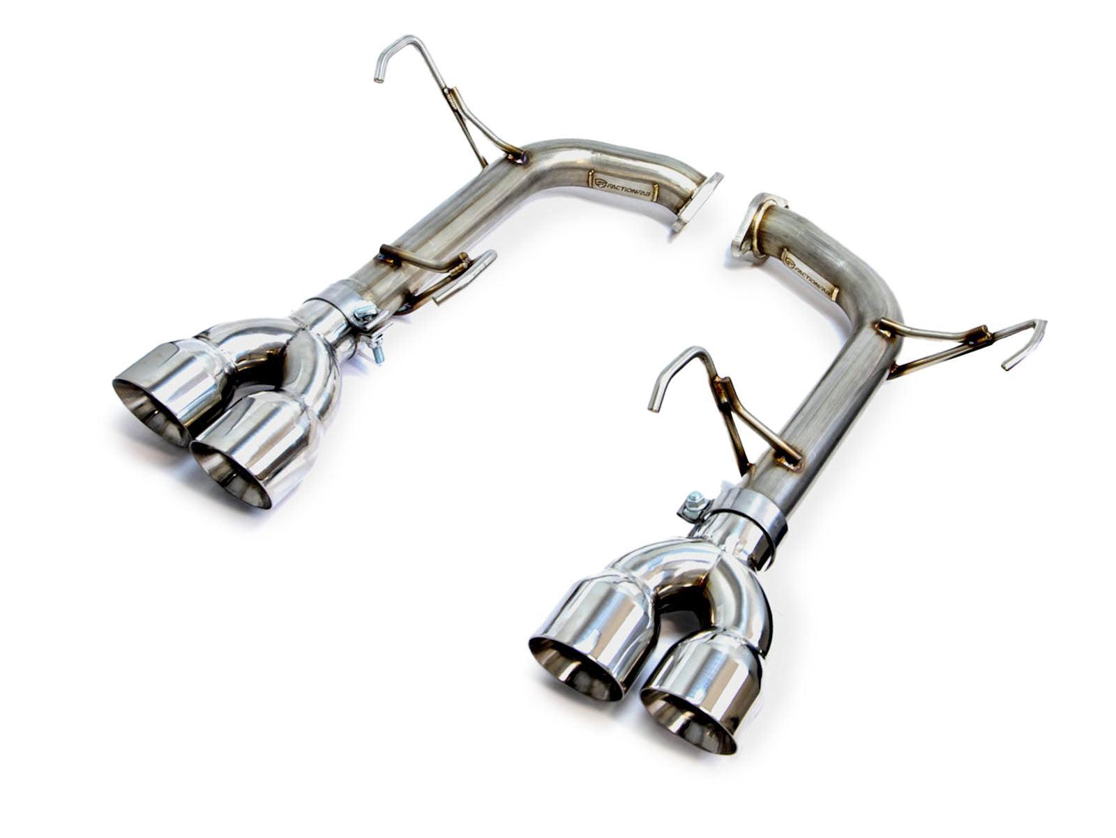 FactionFab Axle Back Exhaust Dual Polished Tip Subaru WRX 2022-2025 | 1.10255.1