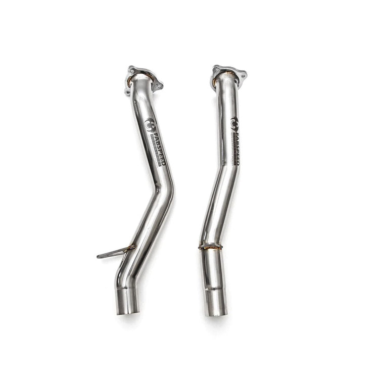Fabspeed Secondary Cat Bypass Pipes for Porsche 958 Cayenne S/GTS 2011-2014