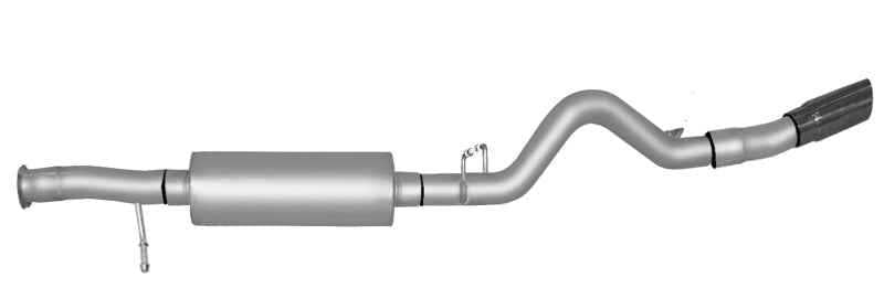 Gibson 11-14 Cadillac Escalade Base 6.2L 3.5in/3in Cat-Back Single Exhaust - Stainless 615611