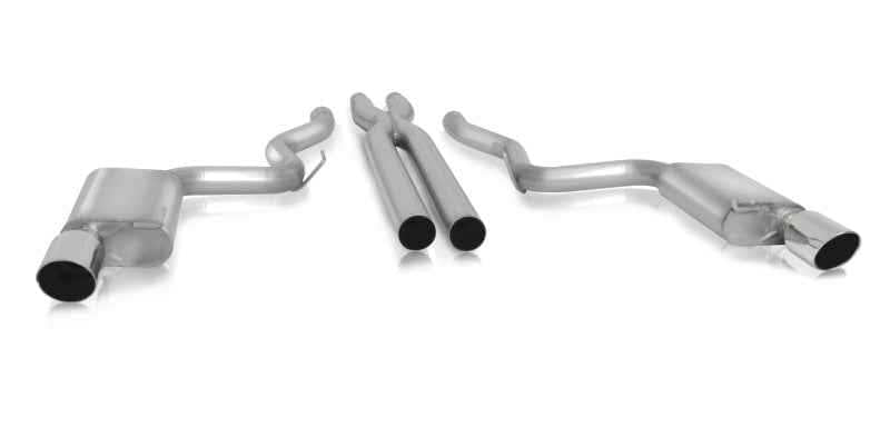 Gibson 15-17 Ford Mustang GT 5.0L 3in Cat-Back Dual Exhaust - Stainless 619013