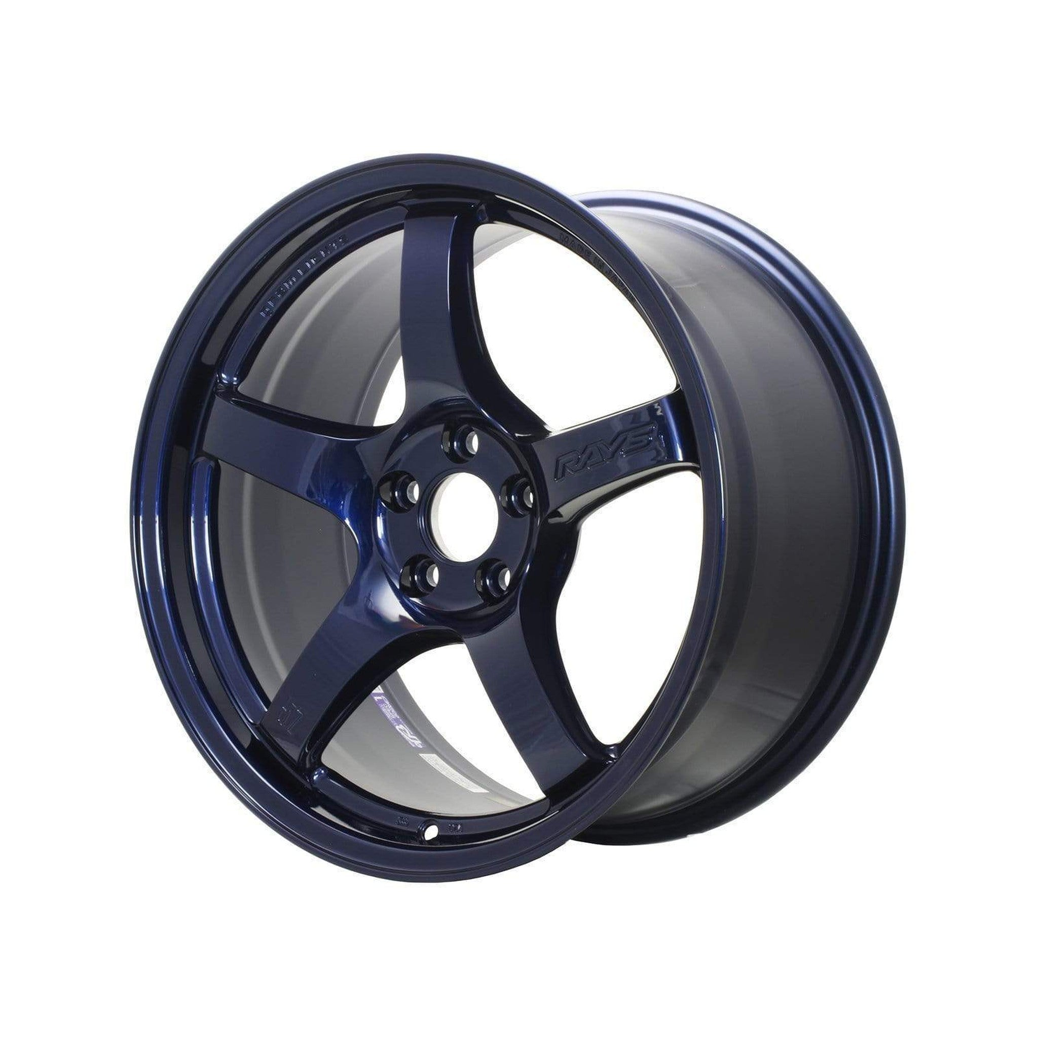 Gram Lights 57CR 18x10.5 +12 5x114.3 Eternal Blue Wheel | WGCRAC12EEBP