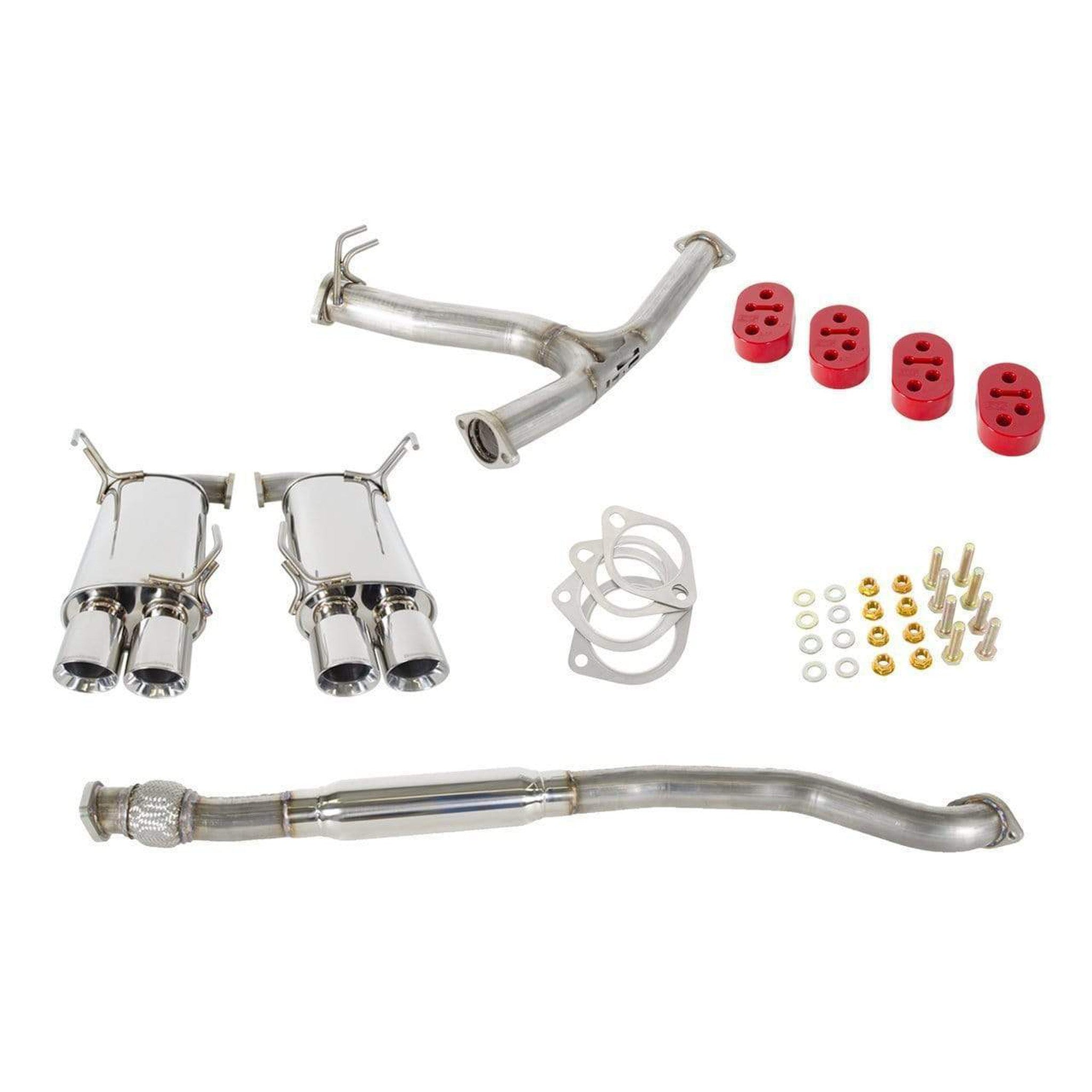 Grimmspeed Cat Back Exhaust Non Resonated Subaru WRX / STI Sedan 2011-2021