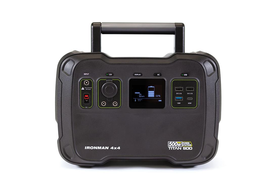 IPOWER0023 Ironman 4X4 Titan 500W Portable Power Station IRNIPOWER0023