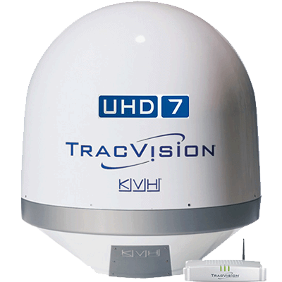 01-0325-04 KVH Industry Tracvision Uhd7 In Tv8 Style Dome KVH01032504