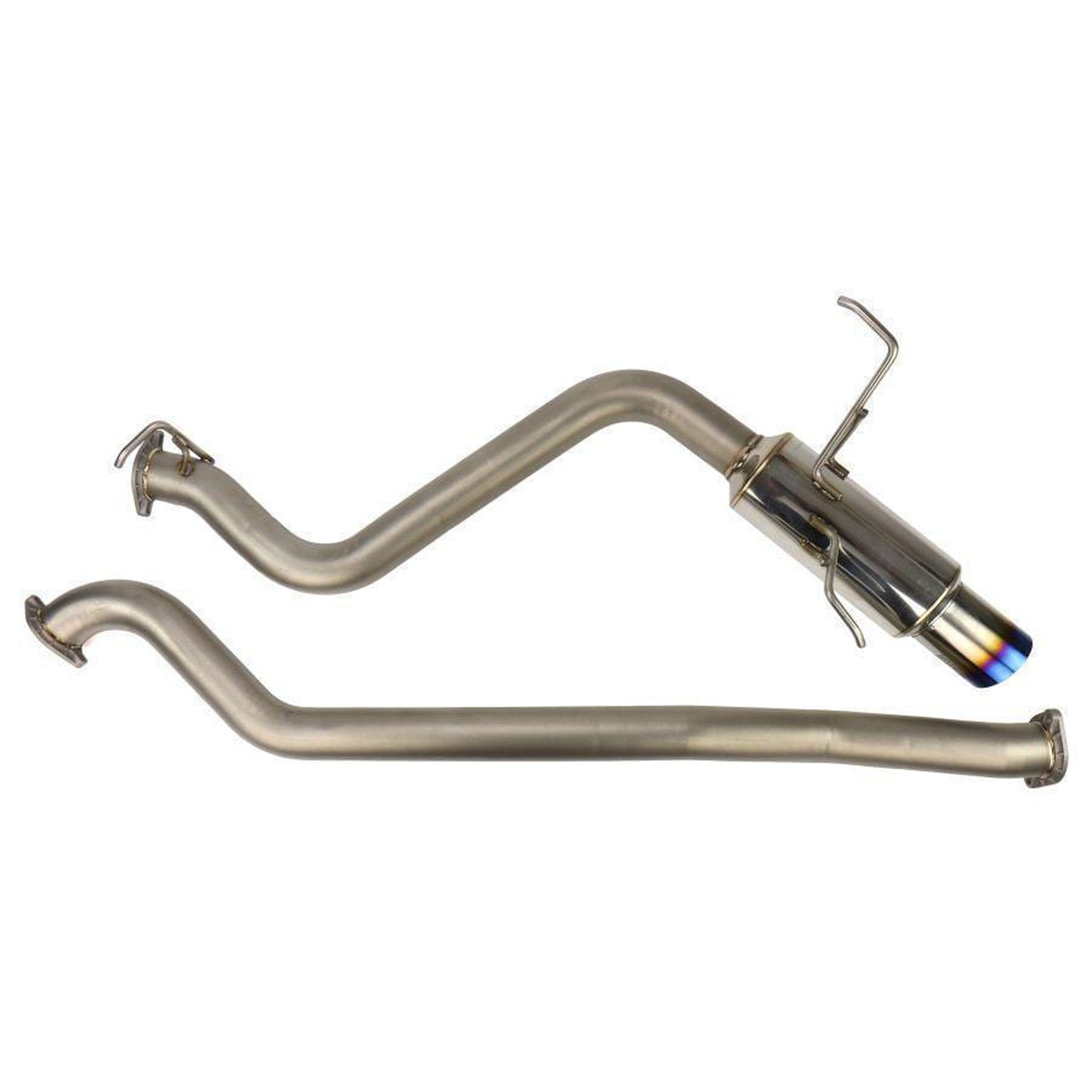 Invidia N1 Cat Back Exhaust w/Bead Blasted Piping Ti Tip Subaru WRX / STI 2015-2021 | HS15SW4BGR1GT