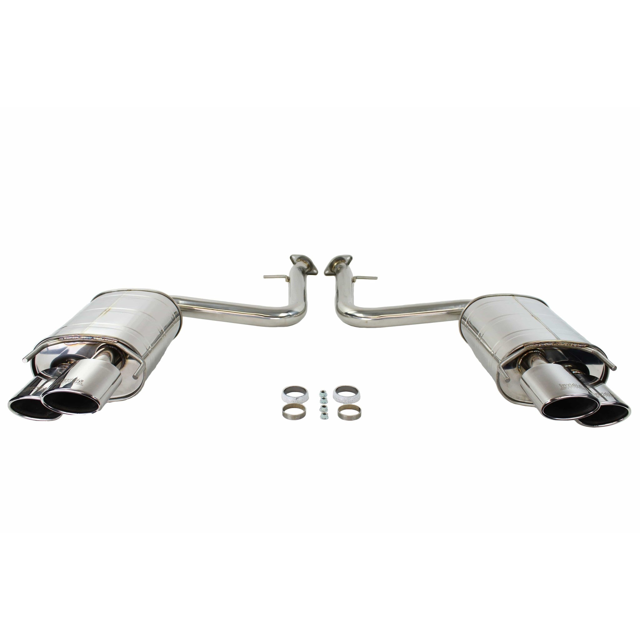 Invidia SS Quad Rolled Tip Axle Back Exhaust Lexus RC350/200T 2015-2021 | HS14LRCDR4OS