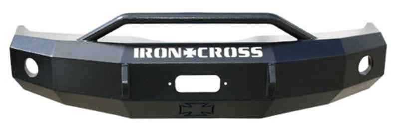 Iron Cross 11-14 Chevrolet Silverado 2500/3500 Heavy Duty Push Bar Front Bumper - Matte Black 22-525-11-MB