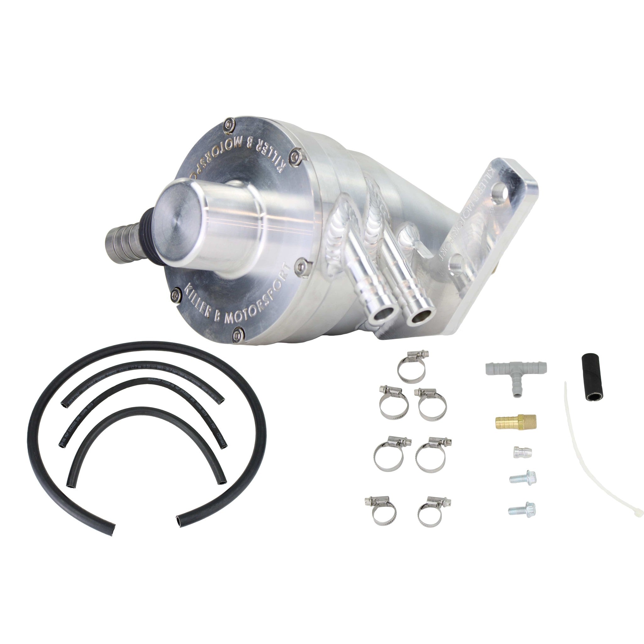 Killer B Air/Oil Separator w/ Plumbing Subaru WRX 2015-2021 | FA-MV3S-C