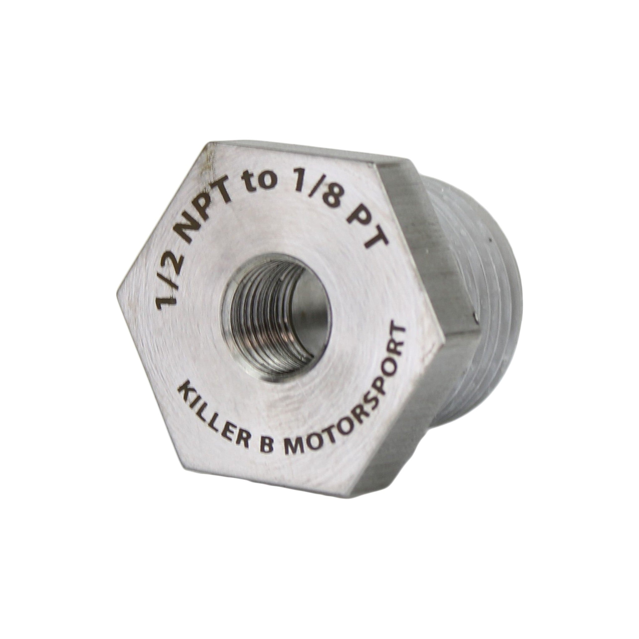 Killer B Oil Temperature Sensor Adapter 1/2NPT to 1/8PT | NPTPT