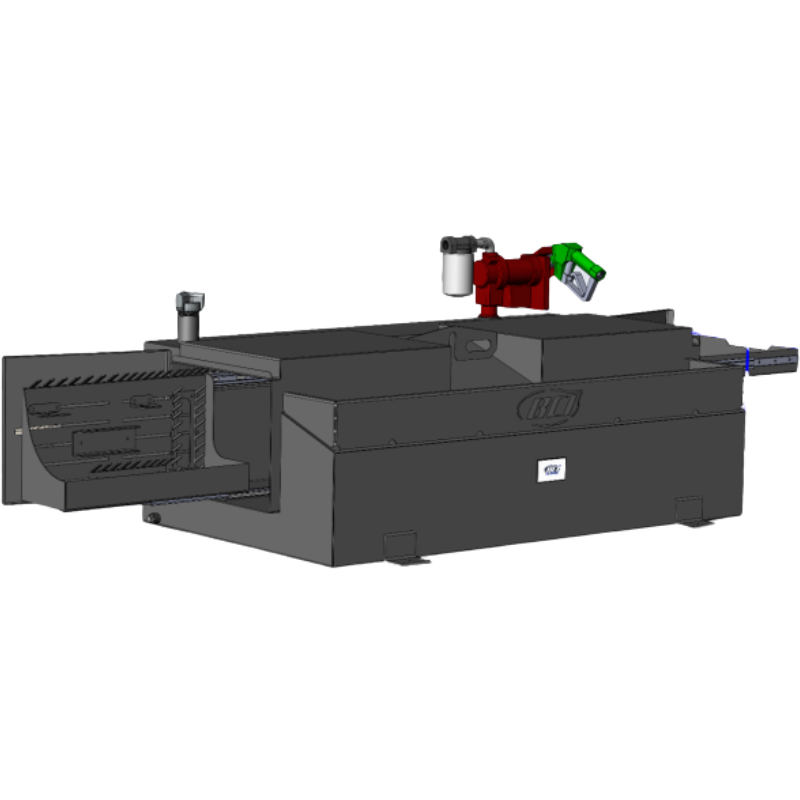 BCI Fabrication 90 Gallon Fuel Transfer Tank Toolbox Combo Model M3