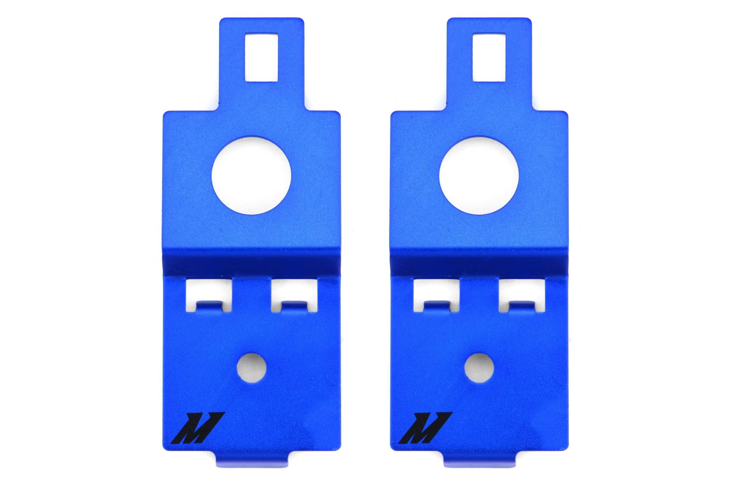 Mishimoto Blue Aluminum Radiator Stays Subaru WRX 2002-2007 / STI 2004-2007 | MMRS-SUBI-01ABL