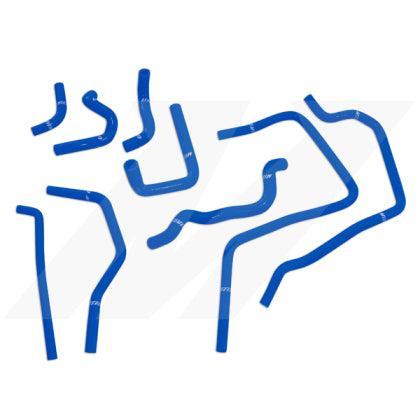 Mishimoto Blue Silicone Ancillary Hoses Subaru WRX 2001-2005 | MMHOSE-SUB-ANCBL