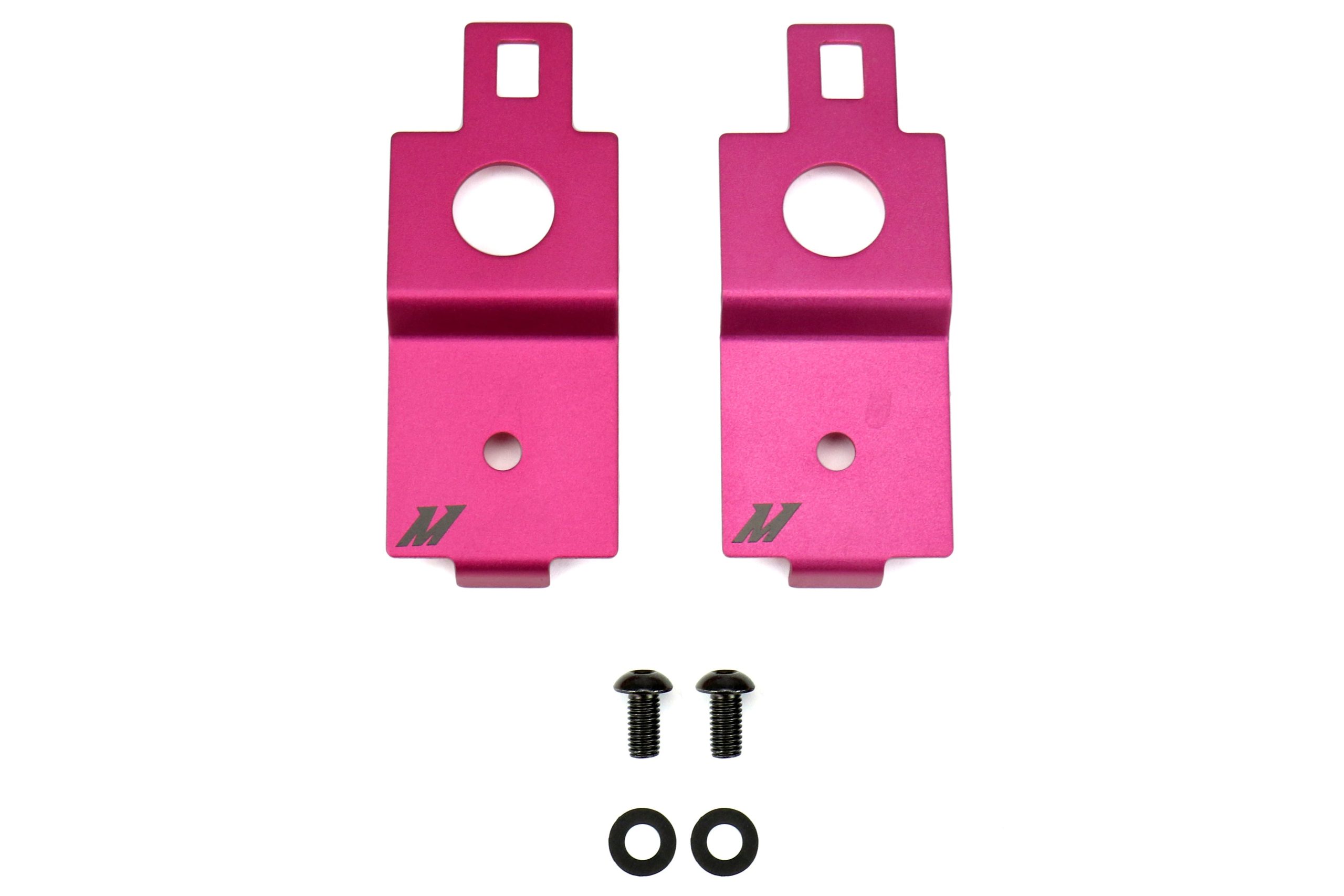 Mishimoto Pink Aluminum Radiator Stays Subaru WRX 2002-2007 / STI 2004-2007 | MMRS-SUBI-01APK
