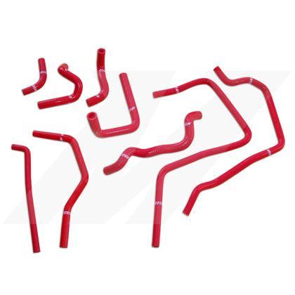 Mishimoto Red Silicone Ancillary Hoses Subaru WRX 2001-2005 | MMHOSE-SUB-ANCRD