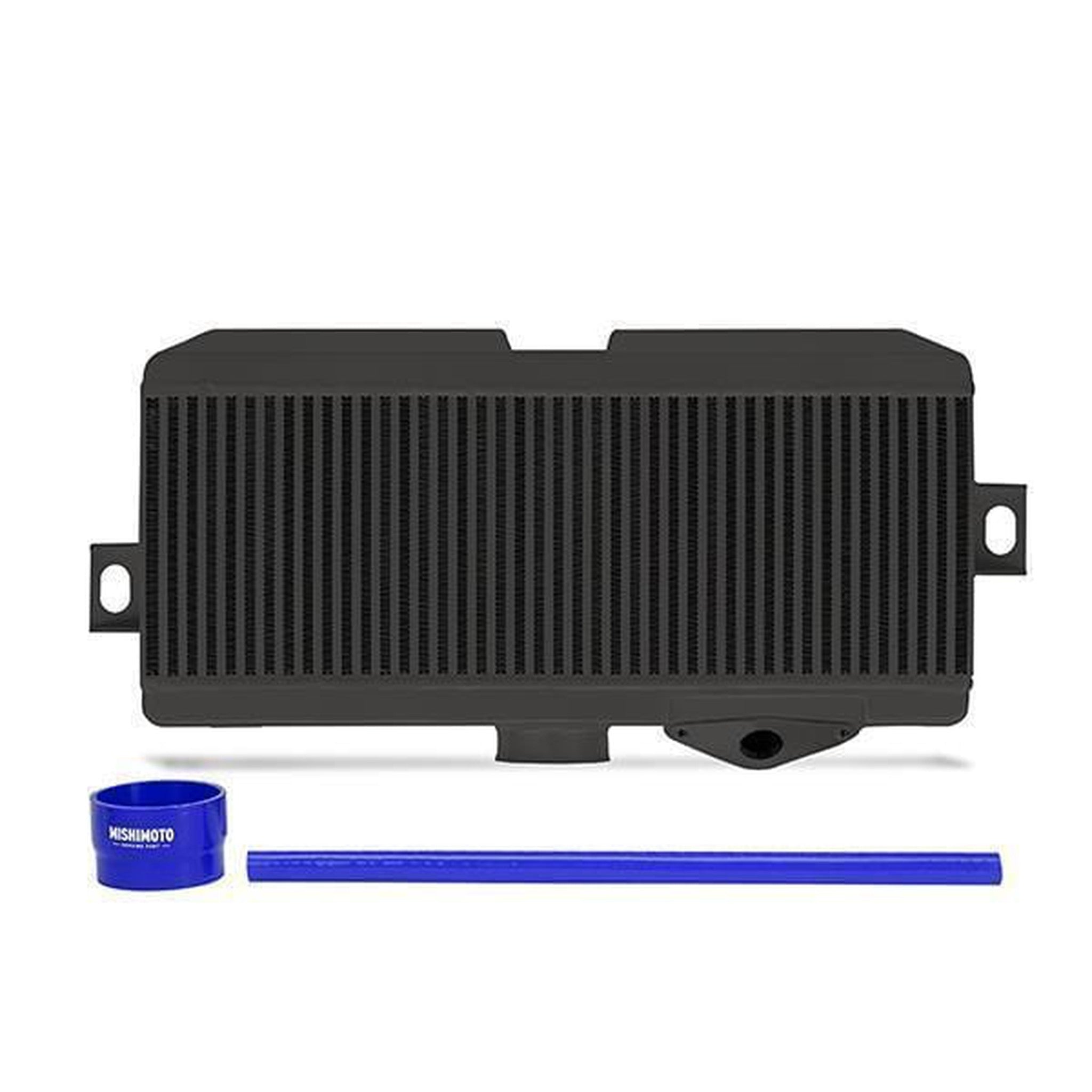 Mishimoto Top Mount Intercooler Black + Blue Hoses Subaru STI 2008-2021