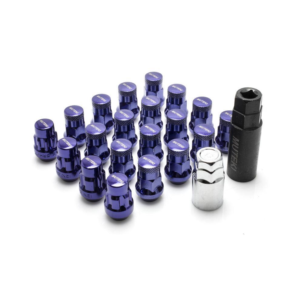 Muteki SR35 Closed-Ended Lug Nuts 12x1.25mm Purple