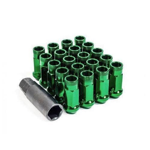 Muteki SR48 Open-Ended Lug Nuts 12x1.50mm Green
