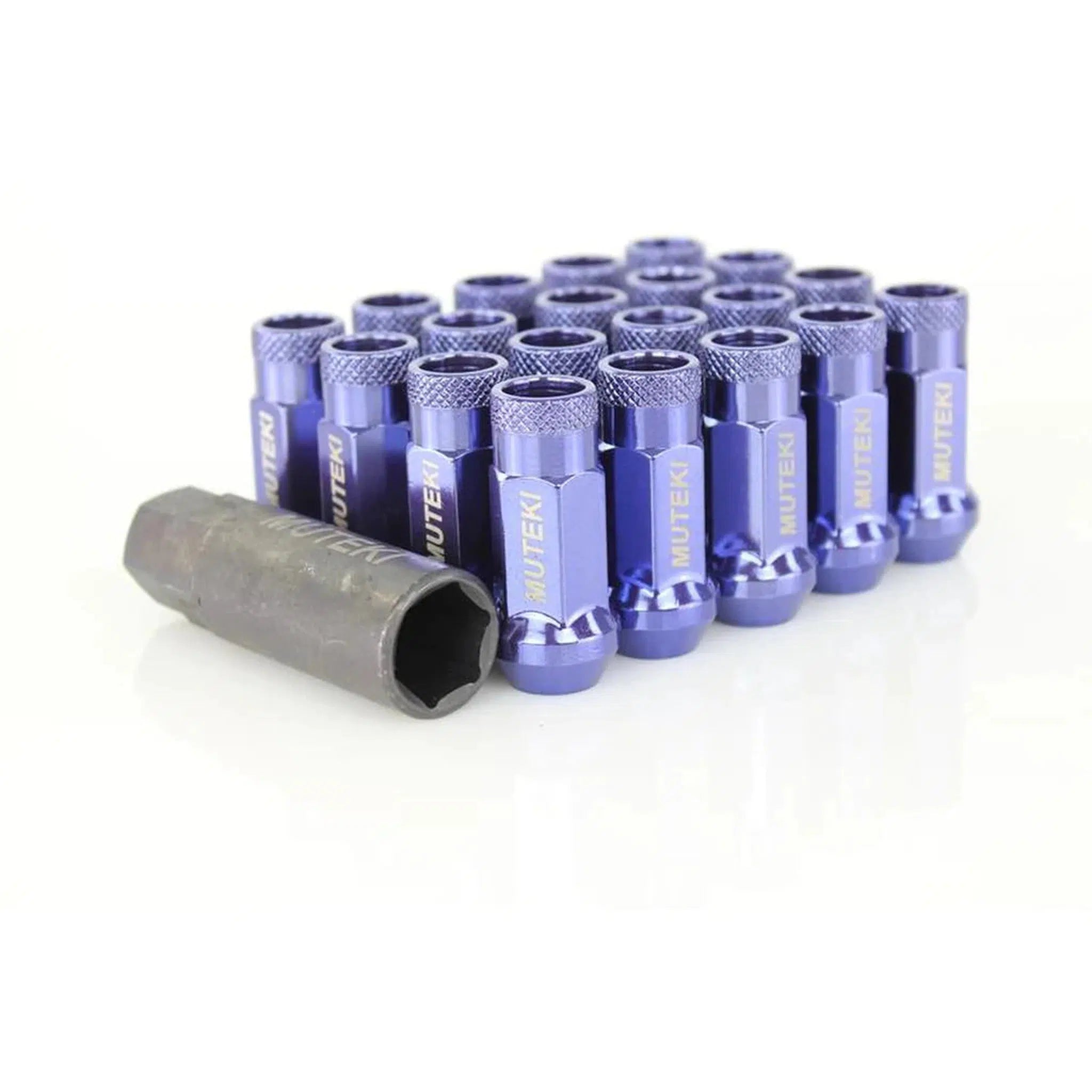 Muteki SR48 Open-Ended Lug Nuts 12x1.50mm Purple