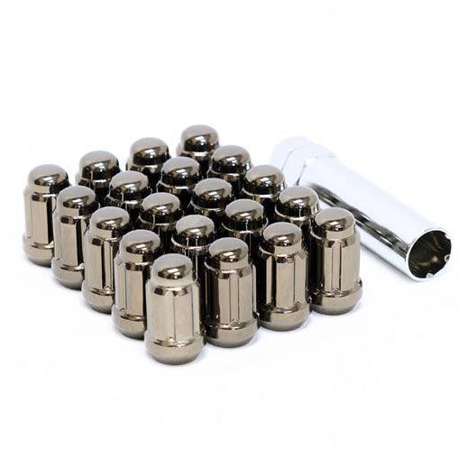 Muteki Super Tuner Closed-Ended Lug Nuts 12X1.50 Black Chrome