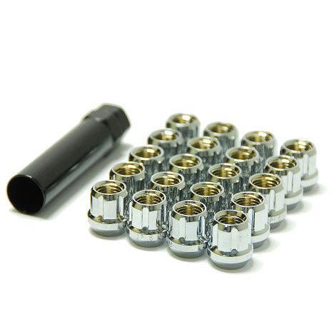 Muteki Super Tuner Open-Ended Lug Nuts 12x1.25mm Chrome