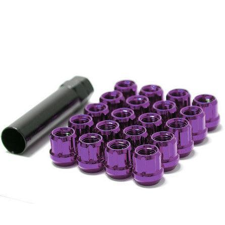Muteki Super Tuner Open-Ended Lug Nuts 12x1.25mm Purple