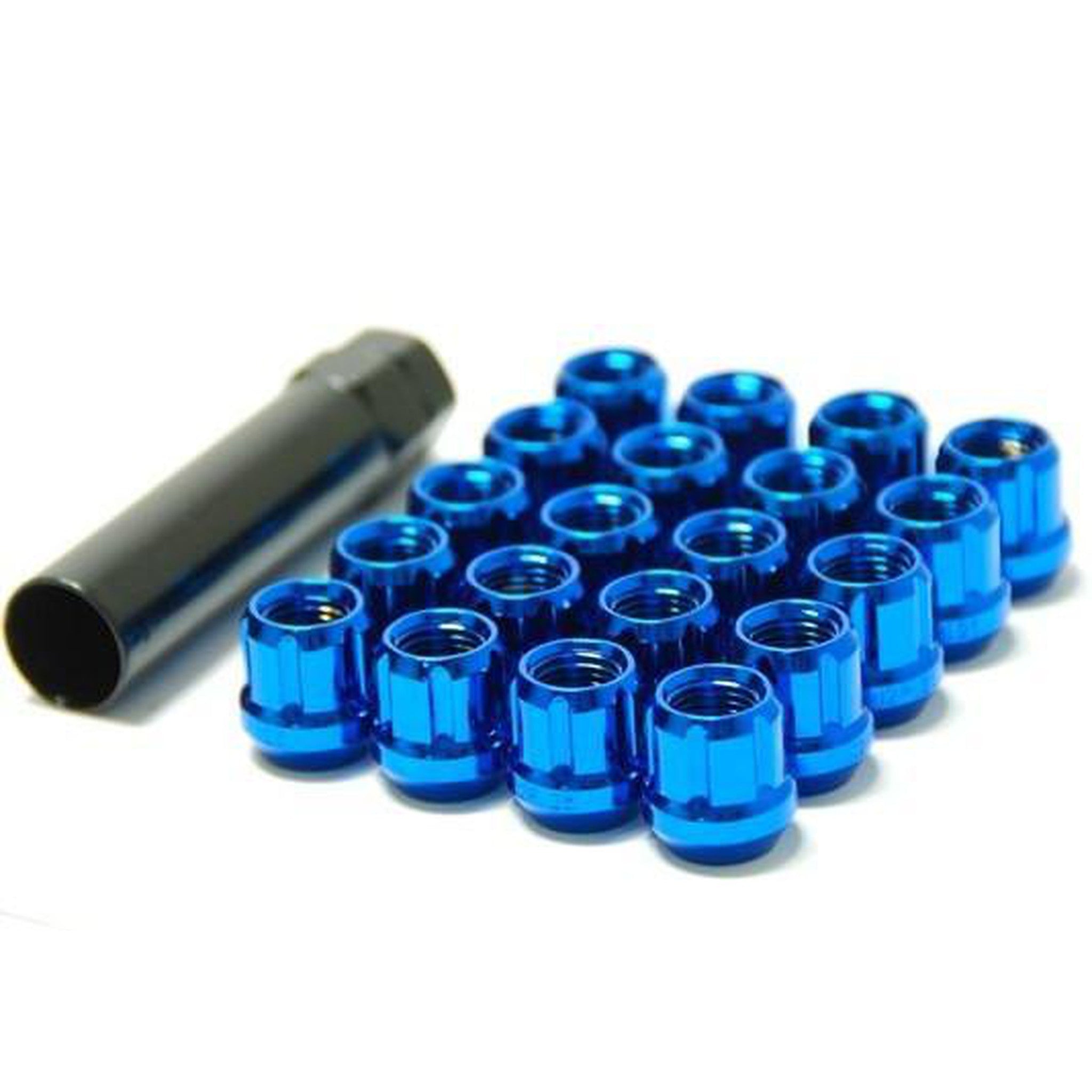 Muteki Super Tuner Open-Ended Lug Nuts 12x1.50mm Blue