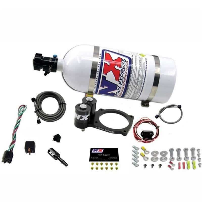 Nitrous Express Dodge Hellcat/Demon Nitrous Plate Kit w/10lb Bottle 20943-10