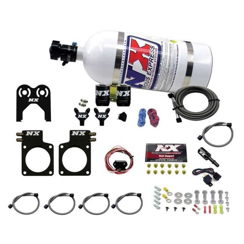 Nitrous Express Nissan GT-R Nitrous Plate Kit (35-300HP) w/10lb Bottle 20717-10
