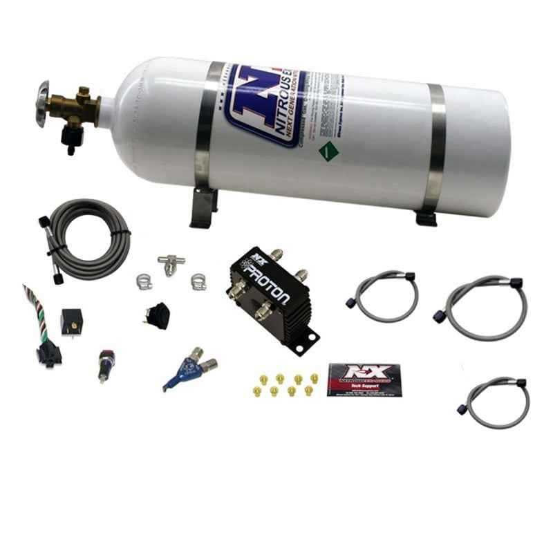 Nitrous Express Proton Series Nitrous Kit w/15lb Bottle 20420-15