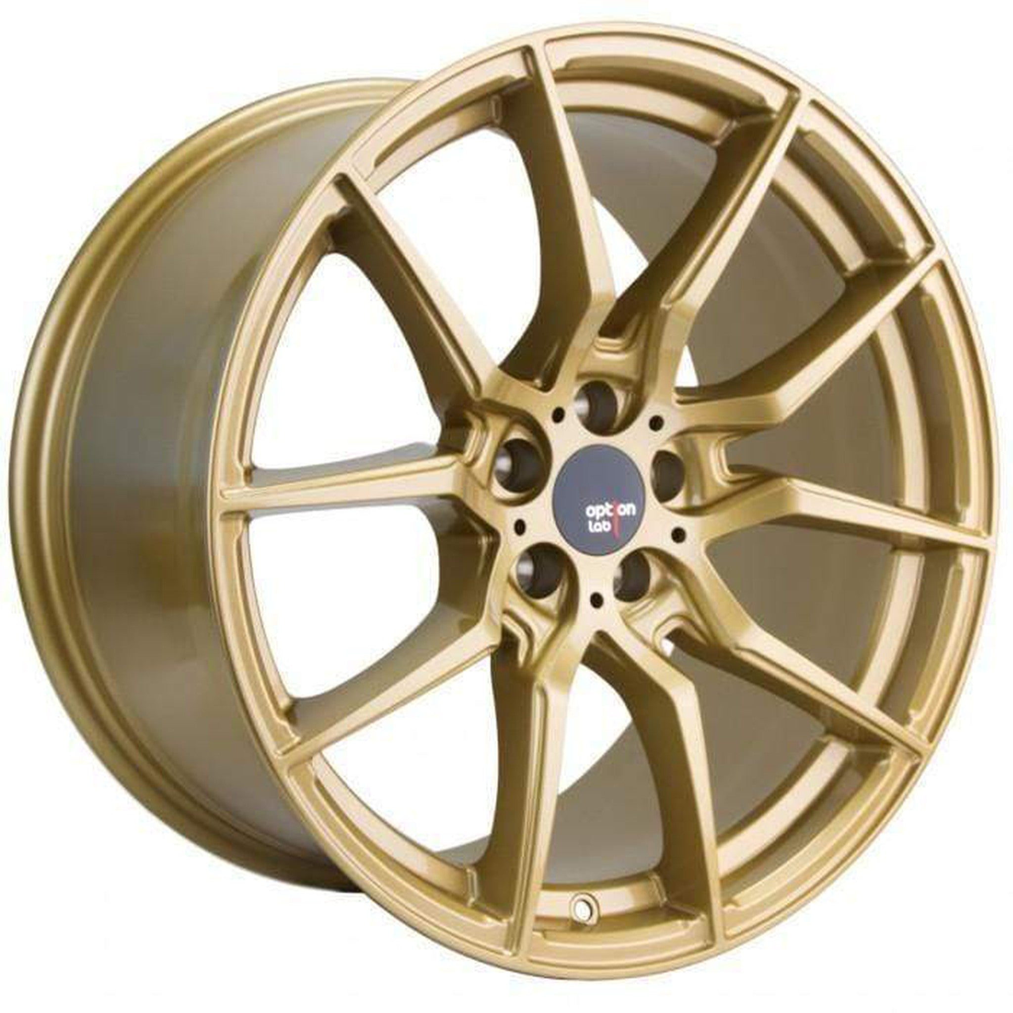 Option Lab R716 BRZ GR86 FR-S Wheel 18x9.5 35mm 5x100 73.1 Top Secret Gold | L16-89580-35-GLD