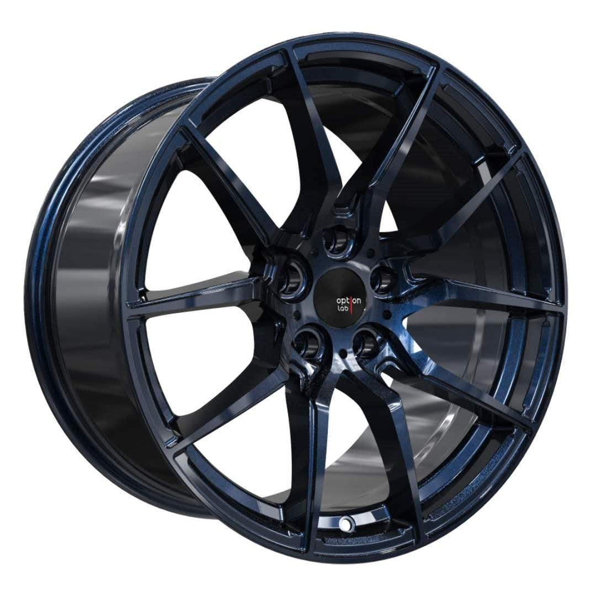 Option Lab R716 Wheel 18x9.5 35mm 5x114.3 73.1 Midnight Blue