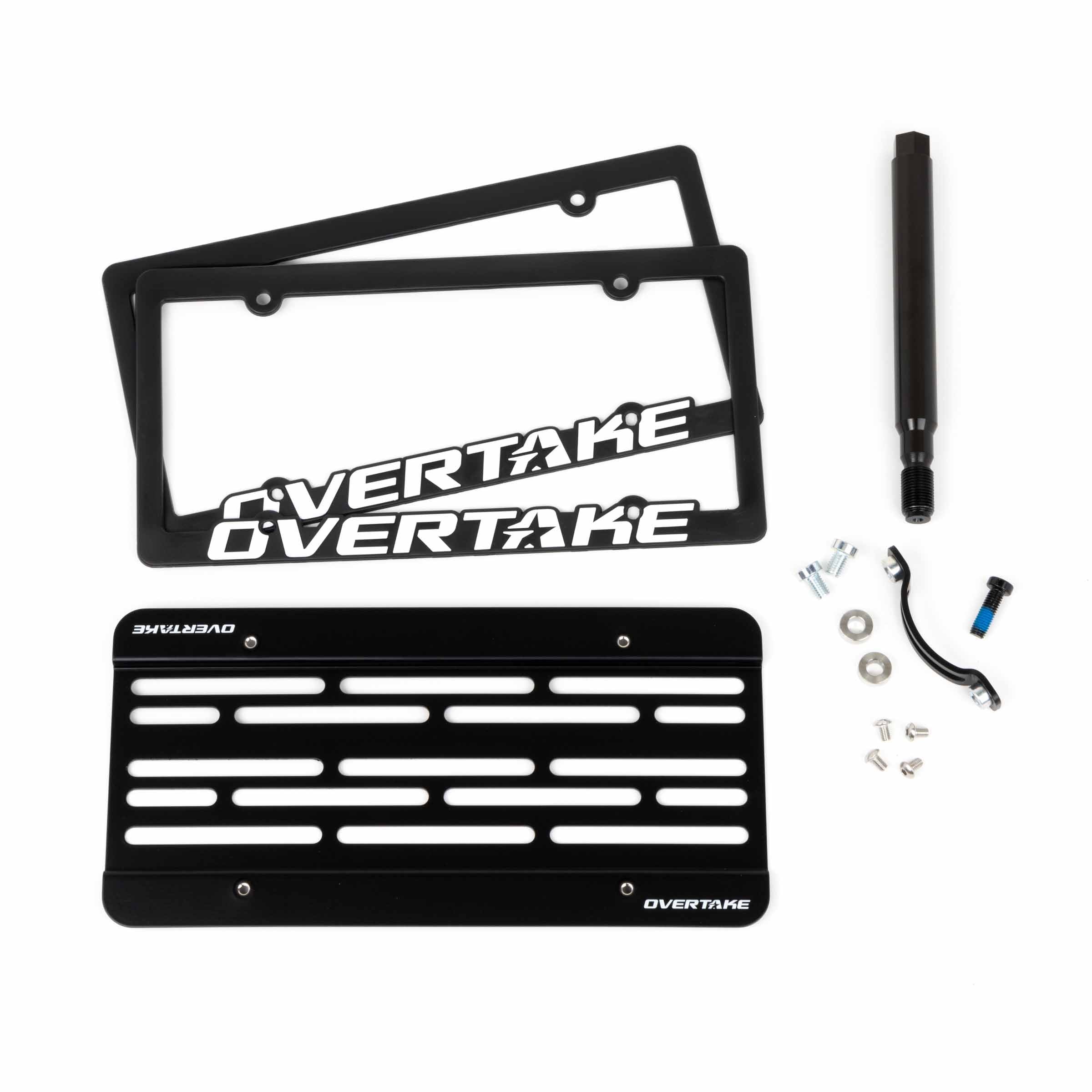 Overtake MaxxAdjust License Plate Relocation Kit Subaru WRX / STI 2008-2014 | A10125